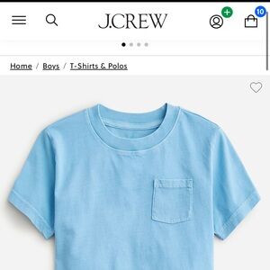 Lot of 20 J Crew Boys Size XSmall (4-5) teeshirts in assorted colors.